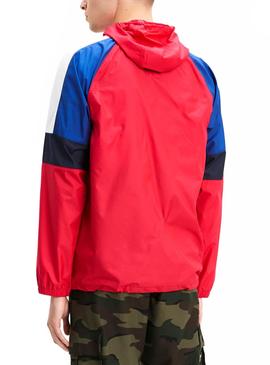 Windbreaker Levis Colorblock Rot Man