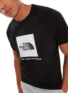 T-Shirt The North Face Redbox Schwarz für Herren