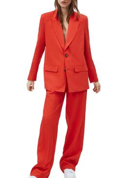 Blazer Pepe Jeans Lola Rot für Damen