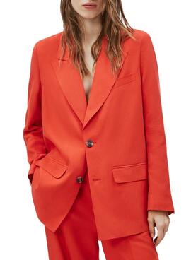 Blazer Pepe Jeans Lola Rot für Damen