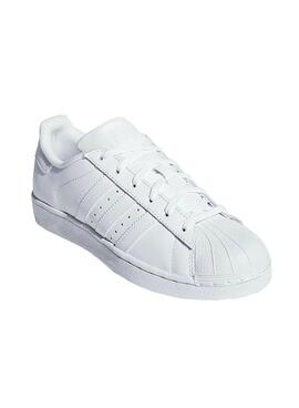 Sneaker Adidas Superstar Foundation Weiss