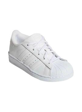 Sneaker Adidas Superstar Foundation Weiss