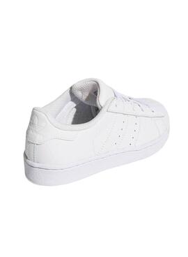 Sneaker Adidas Superstar Foundation Weiss