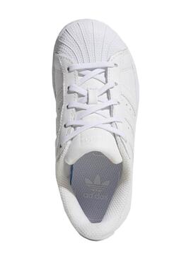 Sneaker Adidas Superstar Foundation Weiss