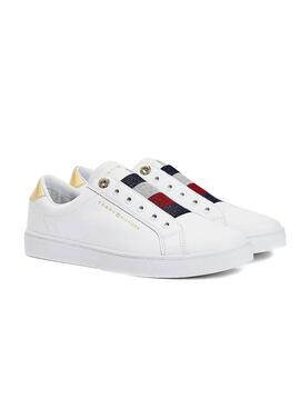 Sneaker Tommy Hilfiger Elastic Slip Weiss