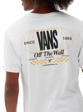 T-Shirt Vans Frequency Weiss für Herren