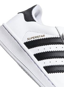 Sneaker Adidas Superstar Weiss Junge und Mädchen