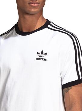 T-Shirt Adidas 3 Stripes Weiss für Herren