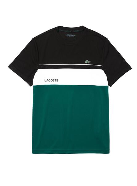 T-Shirt Atmungsaktiv Grün Sport Lacoste Herren