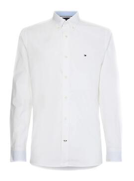 Hemd Tommy Hilfiger Natural Soft Weiss Herren