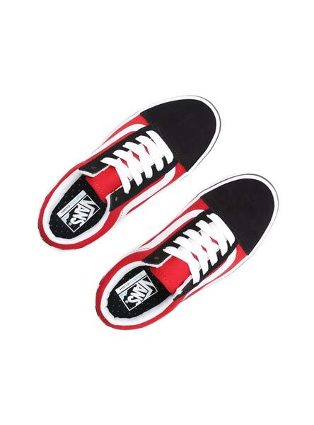 Vans old skool pop red hotsell