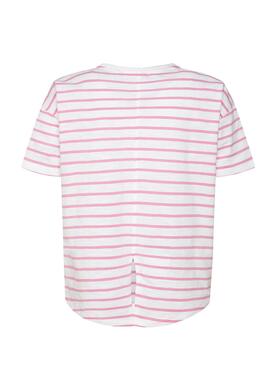 T-Shirt Pepe Jeans Nieves Rosa für Mädchen