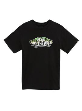 T-Shirt Vans OTW Logo Füllen Sie Schwarz für Junge