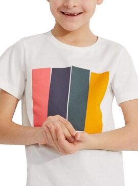 T-Shirt Ecoalf Mahe Weiss für Junge