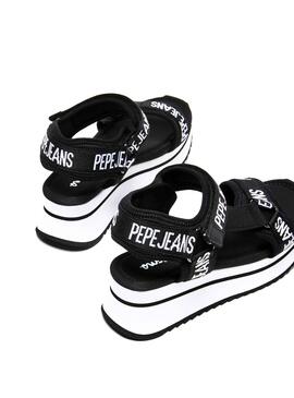 Sandalen Pepe Jeans Fuji Schwarz für Damen