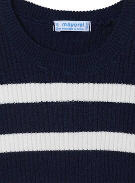 Pullover Mayoral Kanal Marineblau für Mädchen