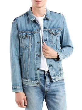 Jacke Denim Levis Fernlastfahrer Killebrew Man