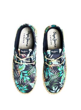 Espadrilles Pepe Jeans Tourist Morgan Marineblau Herren