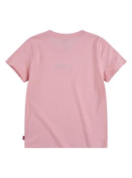 T-Shirt Levis Graphic Tee Rosa für Junge