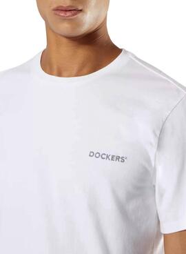 T-Shirt Docker Alpha Graphic Weiss für Herren