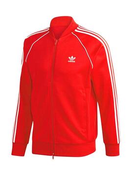 Jacke Adidas Primeblue Rot für Herren