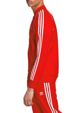 Jacke Adidas Primeblue Rot für Herren
