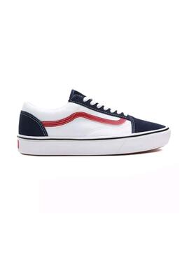 Sneaker Vans Comfycush Old Skool Weiss Herren