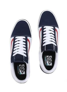 Sneaker Vans Comfycush Old Skool Weiss Herren