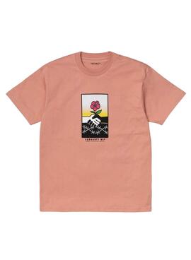 T-Shirt Carhartt Together Rosa für Herren