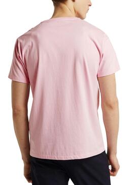 T-Shirt Polo Ralph Lauren Custom Fit Rosa Herren