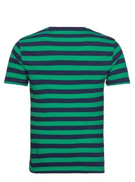 T-Shirt Polo Ralph Lauren Streifen Grün Herren