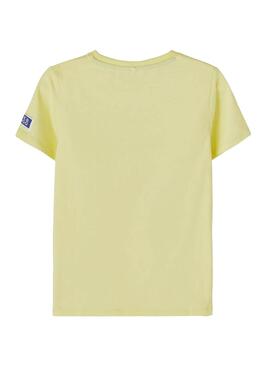 T-Shirt Name It Damiro Gelb für Junge