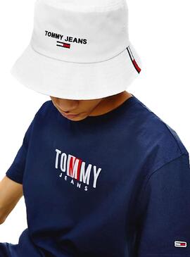 Hut Tommy Jeans Sport Bucket Weiss Herren