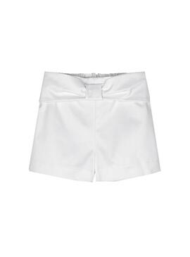 Short Mayoral Ecofriends Ottoman Weiss für Mädchen