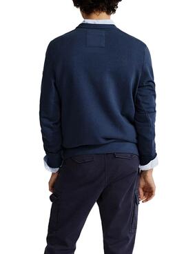Sweatshirt Ecoalf Great B Marineblau für Herren