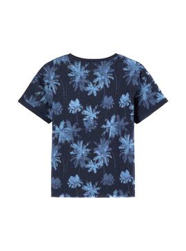T-Shirt Name It Valther Marineblau für Junge