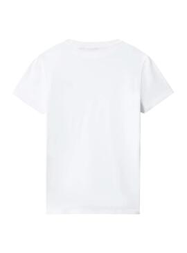 T-Shirt Napapijri Salis Weiss für Junge