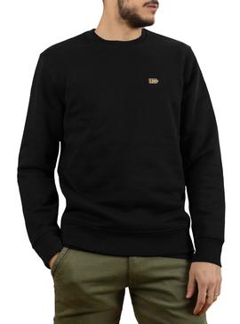 Sweatshirt Klout Basic Schwarz für Herren