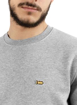 Sweatshirt Klout Basic Grau für Herren