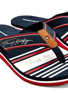 Flip flops Tommy Hilfiger Signature Marineblau Damen