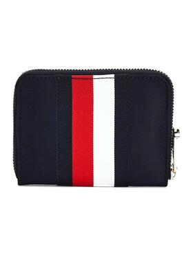 Geldbörse Tommy Hilfiger Mohn Med Blau Marineblau Damen