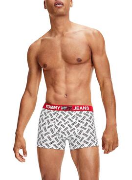 Unterhose Tommy Hilfiger Trunk Weiss Herren