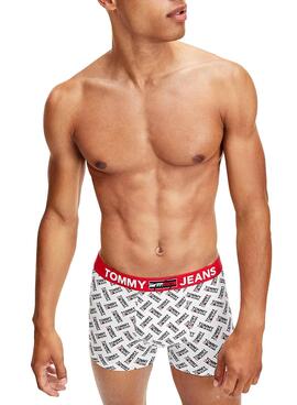 Unterhose Tommy Hilfiger Trunk Weiss Herren