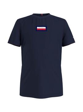 T-Shirt Tommy Hilfiger MSW Graphic Marineblau Junge