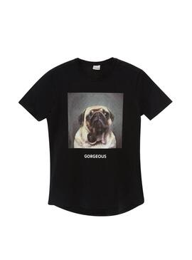 T-Shirt Gorgeous Hund Schwarzer Herren