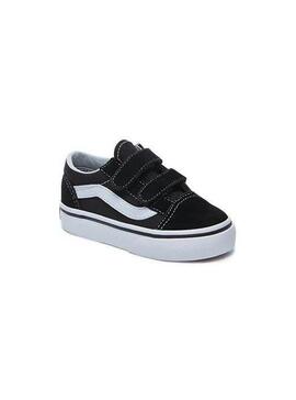 Sneaker Vans Old Skool Klettverschluss Schwarz