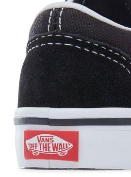 Sneaker Vans Old Skool Klettverschluss Schwarz