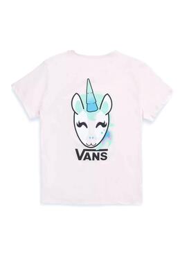 T-Shirt Vans Disco Unicorn Weiss für Junge