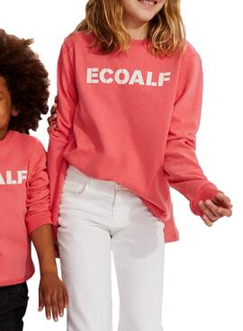 Sweatshirt Ecoalf Astecos Coral für Junge Mädchen