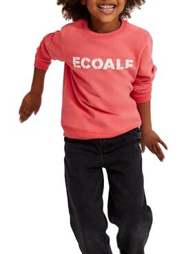 Sweatshirt Ecoalf Astecos Coral für Junge Mädchen